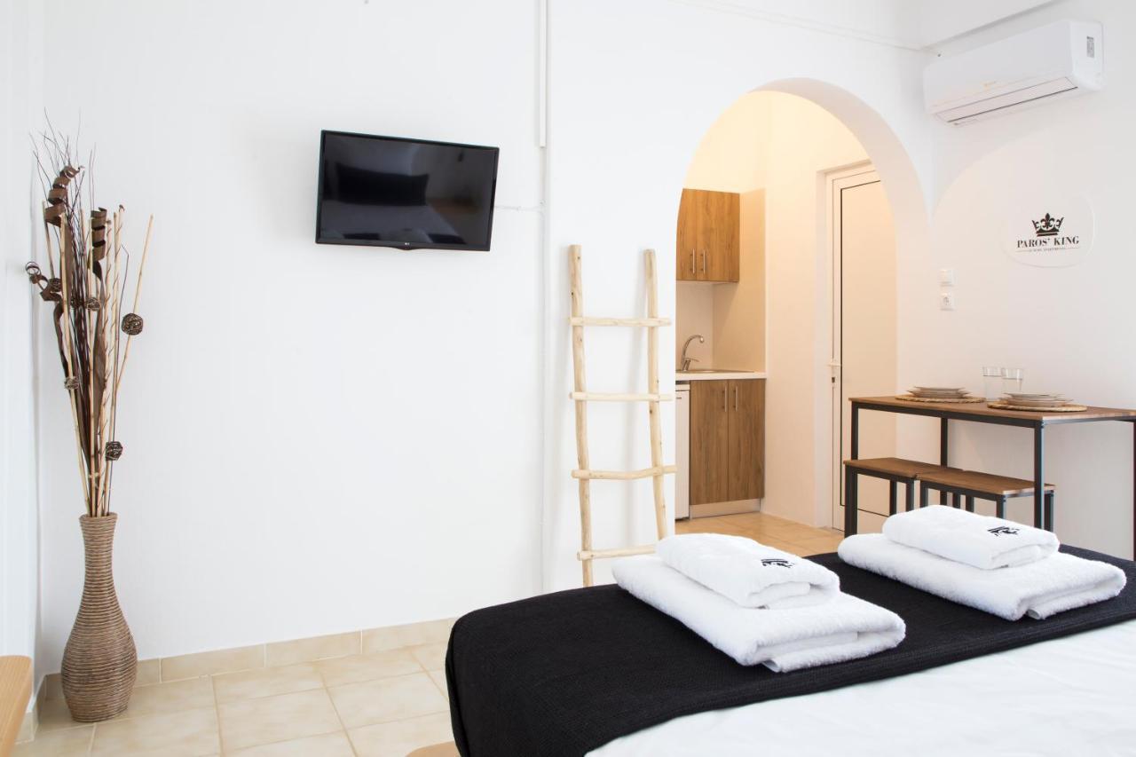 Aparthotel Paros King Alikí Exterior foto